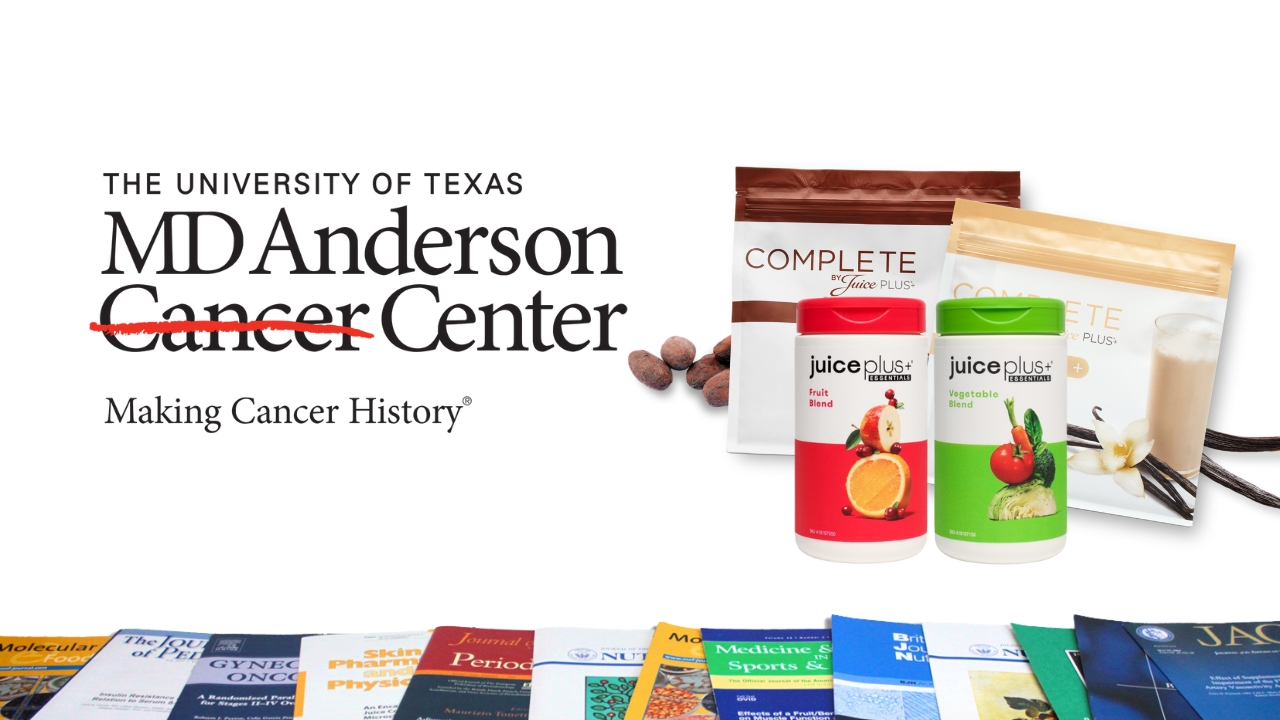 Juice Plus & MD Anderson Cancer Center Collaboration